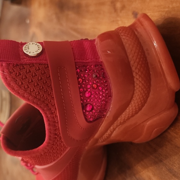 Ruby Red Steve Madden Sneakers - Picture 3 of 6